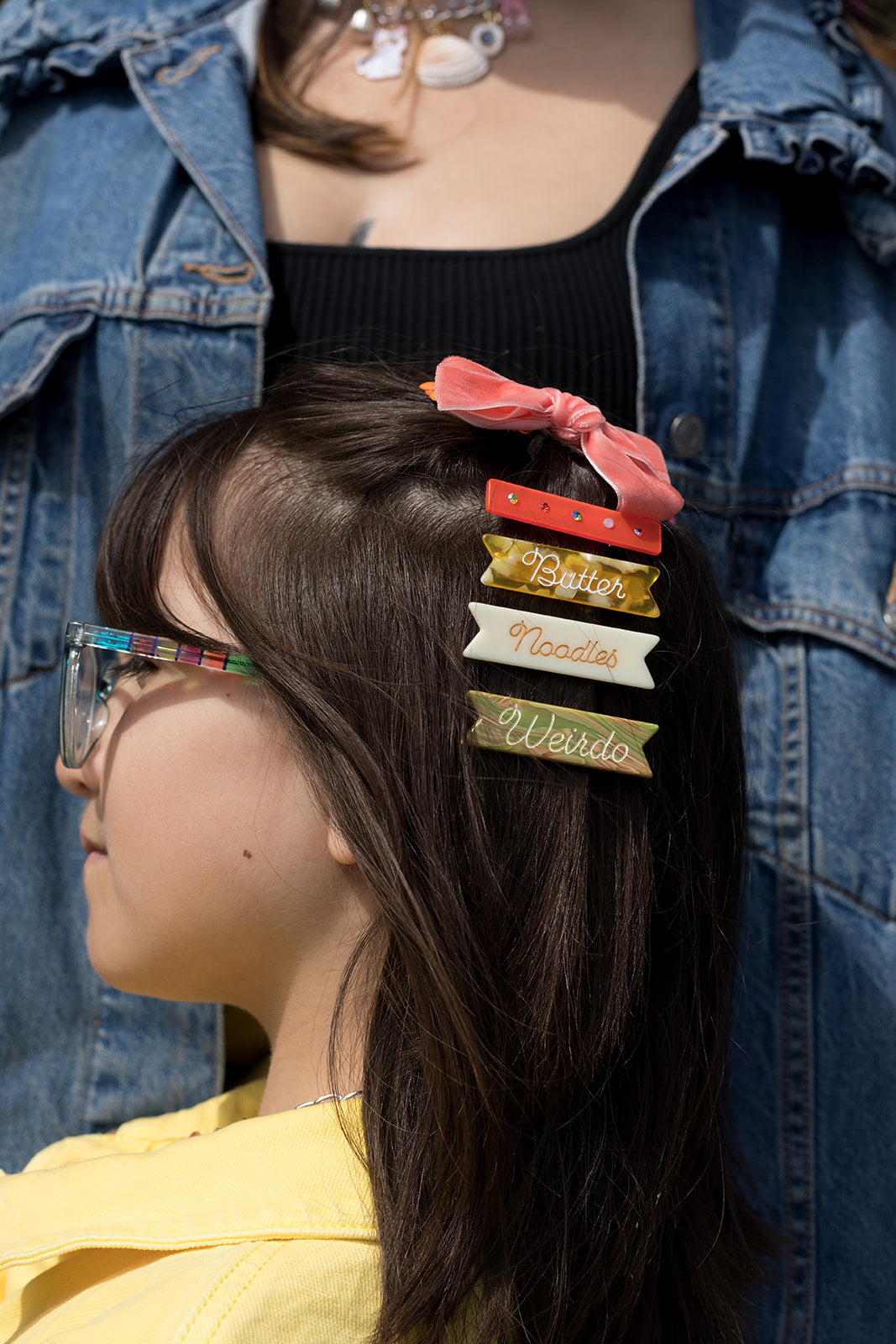 Butter Noodles Hair Clips