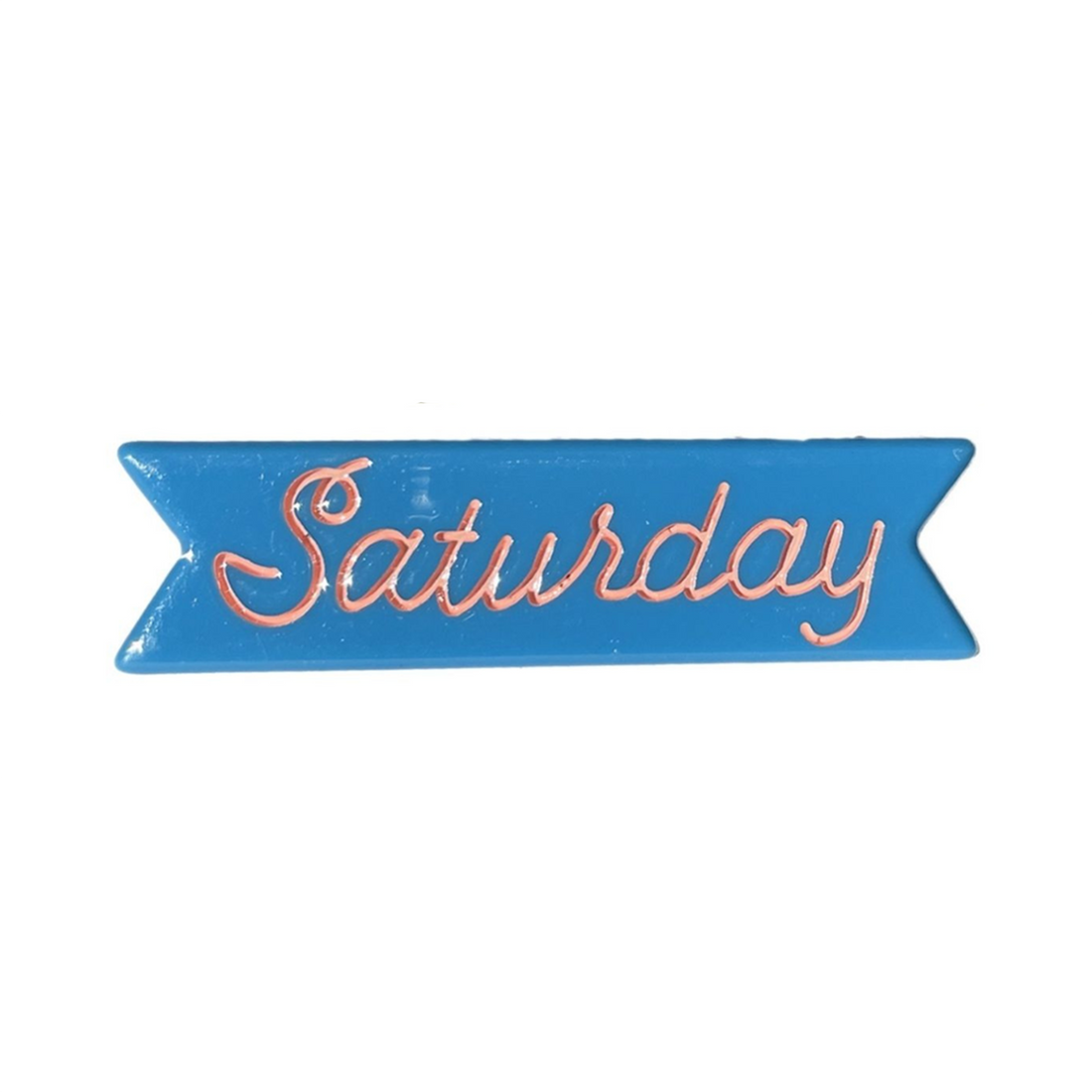 Individual Days of the Week Hair Clips