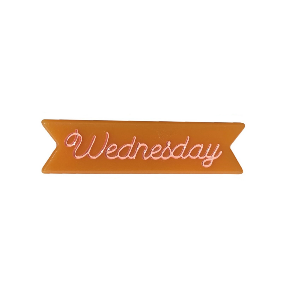 Individual Days of the Week Hair Clips