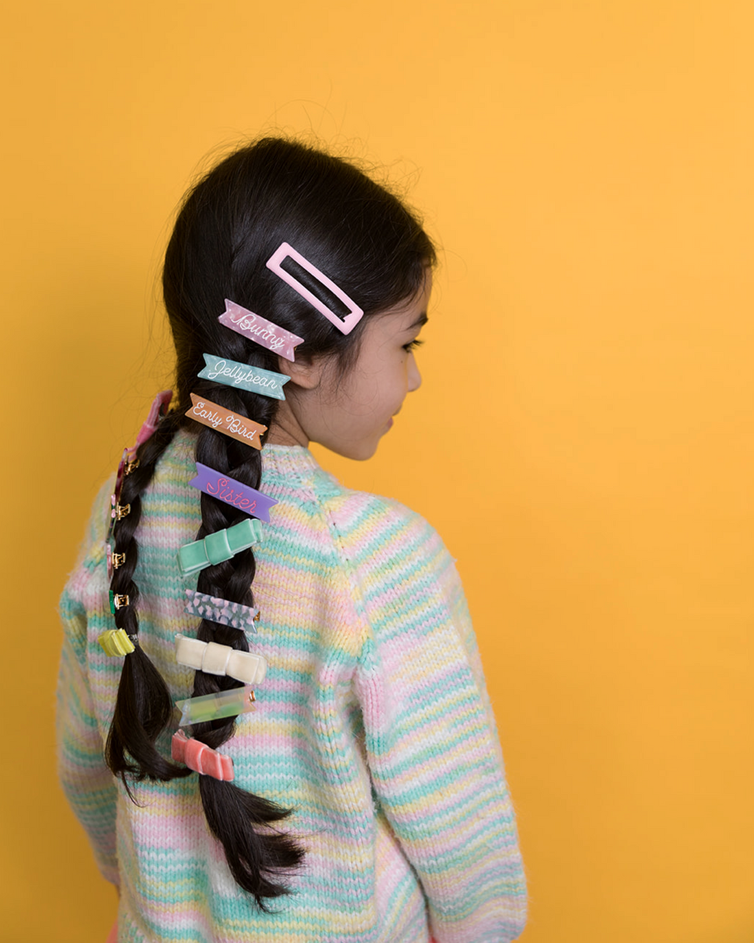Sister Hair Clip (Lilac)