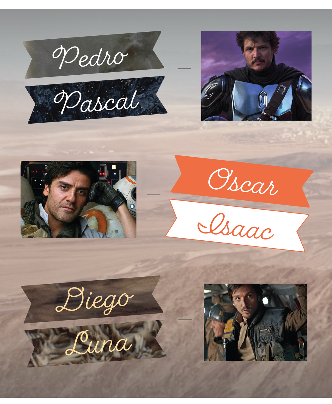 Space Hunk Fangirl Hair Clips