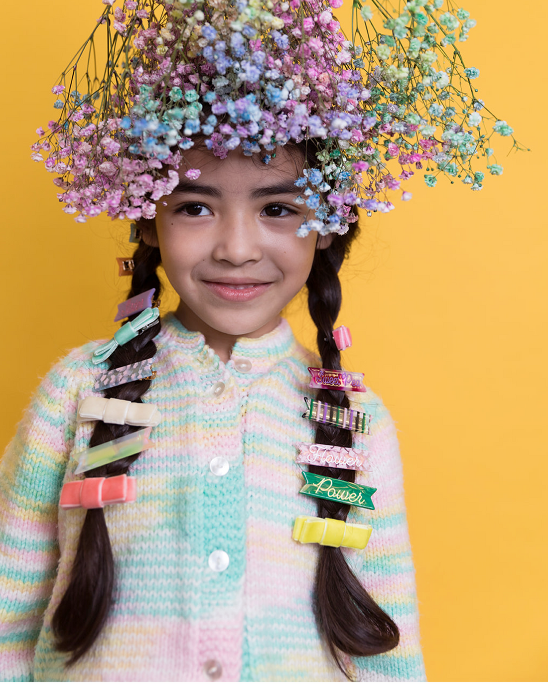 Sweet Pea Hair Clip